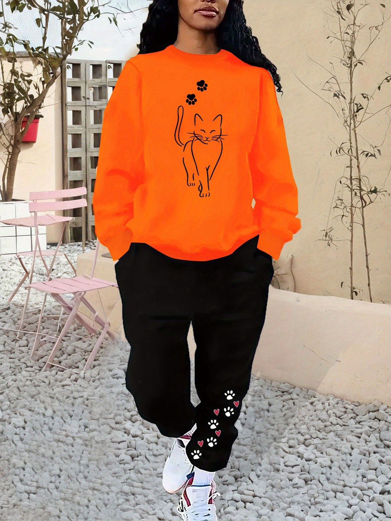 Orange, Svart