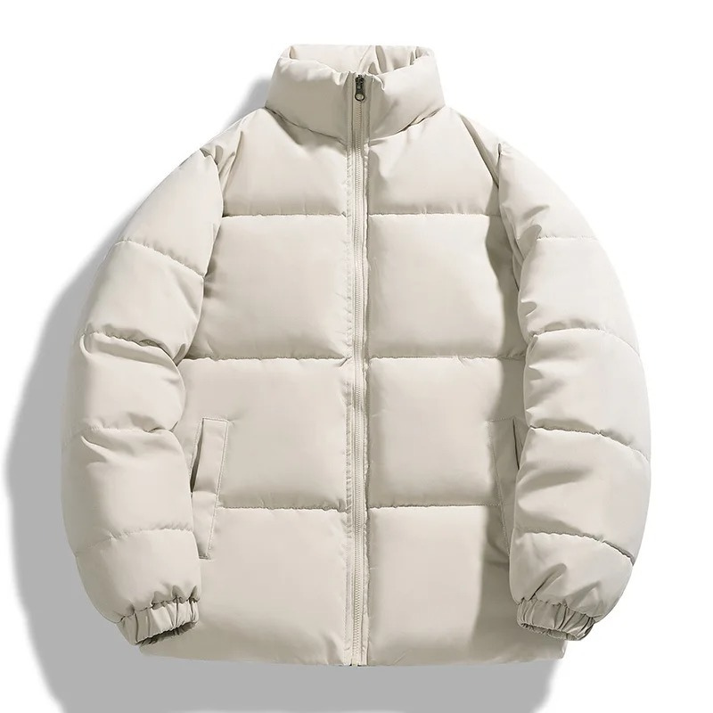 Snygg Pufferjacka med Tjock Isolering för Herr | Perfekt för Höst/Vinter