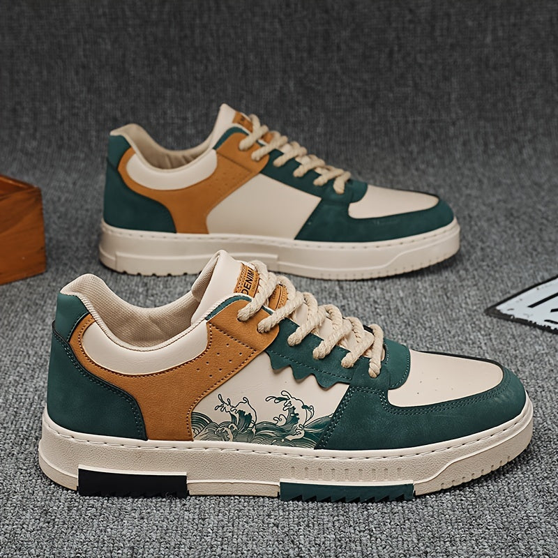 beige grön