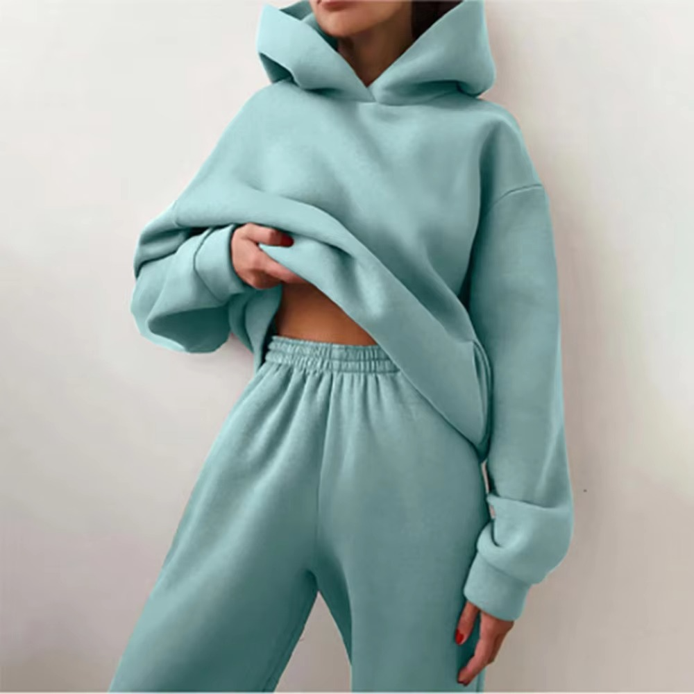 Casual Vintage Oversized Tränings- & Joggingdräkt För Damer | Perfekt för Vardagsbruk
