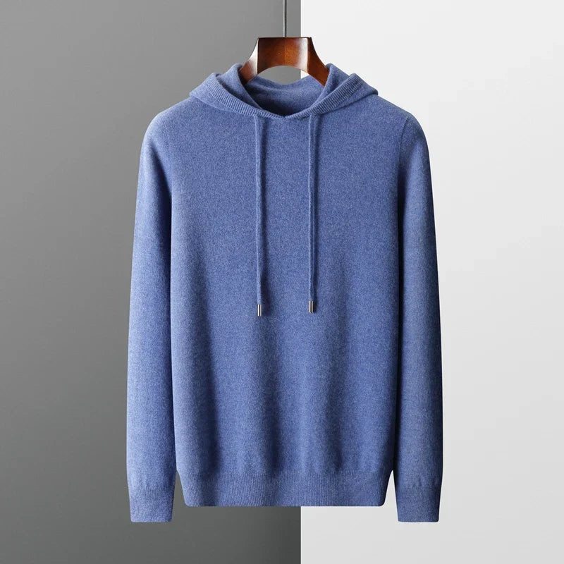 Hoodie I Merino För Män | Ideal för alla årstider