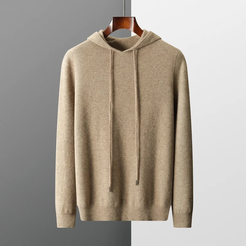 Hoodie I Merino För Män | Ideal för alla årstider