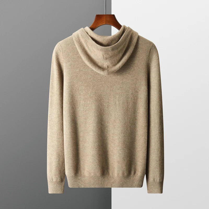 Hoodie I Merino För Män | Ideal för alla årstider