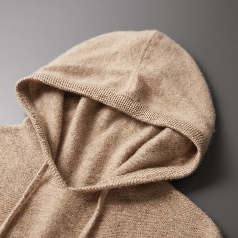 Hoodie I Merino För Män | Ideal för alla årstider