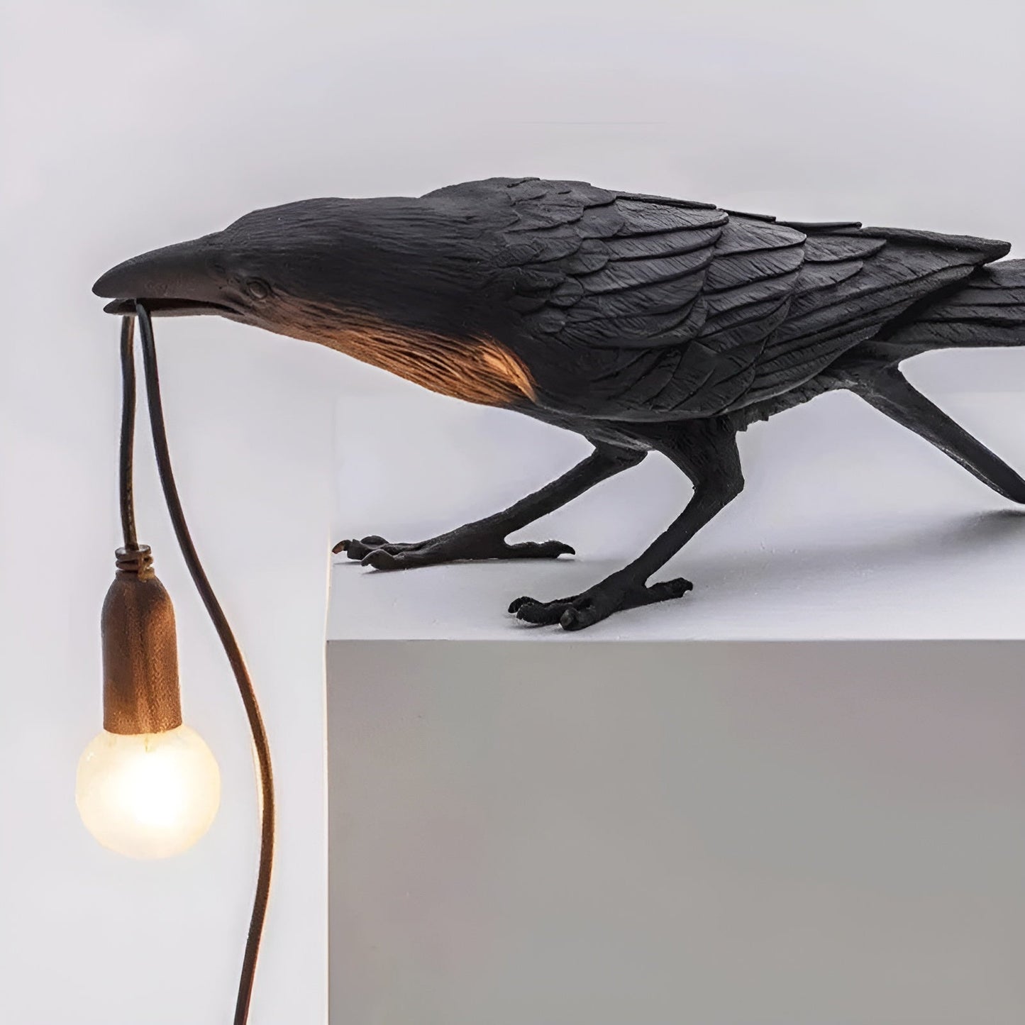 RadianceWing | Stilf LED-Lampa, E12 Lyckofågel Bordslampa, Perfekt för att Skapa Mysig Stämning