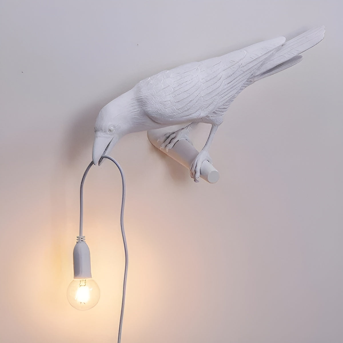 RadianceWing | Stilf LED-Lampa, E12 Lyckofågel Bordslampa, Perfekt för att Skapa Mysig Stämning