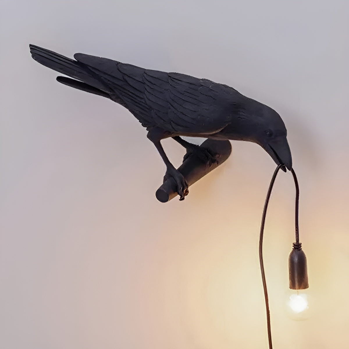 RadianceWing | Stilf LED-Lampa, E12 Lyckofågel Bordslampa, Perfekt för att Skapa Mysig Stämning