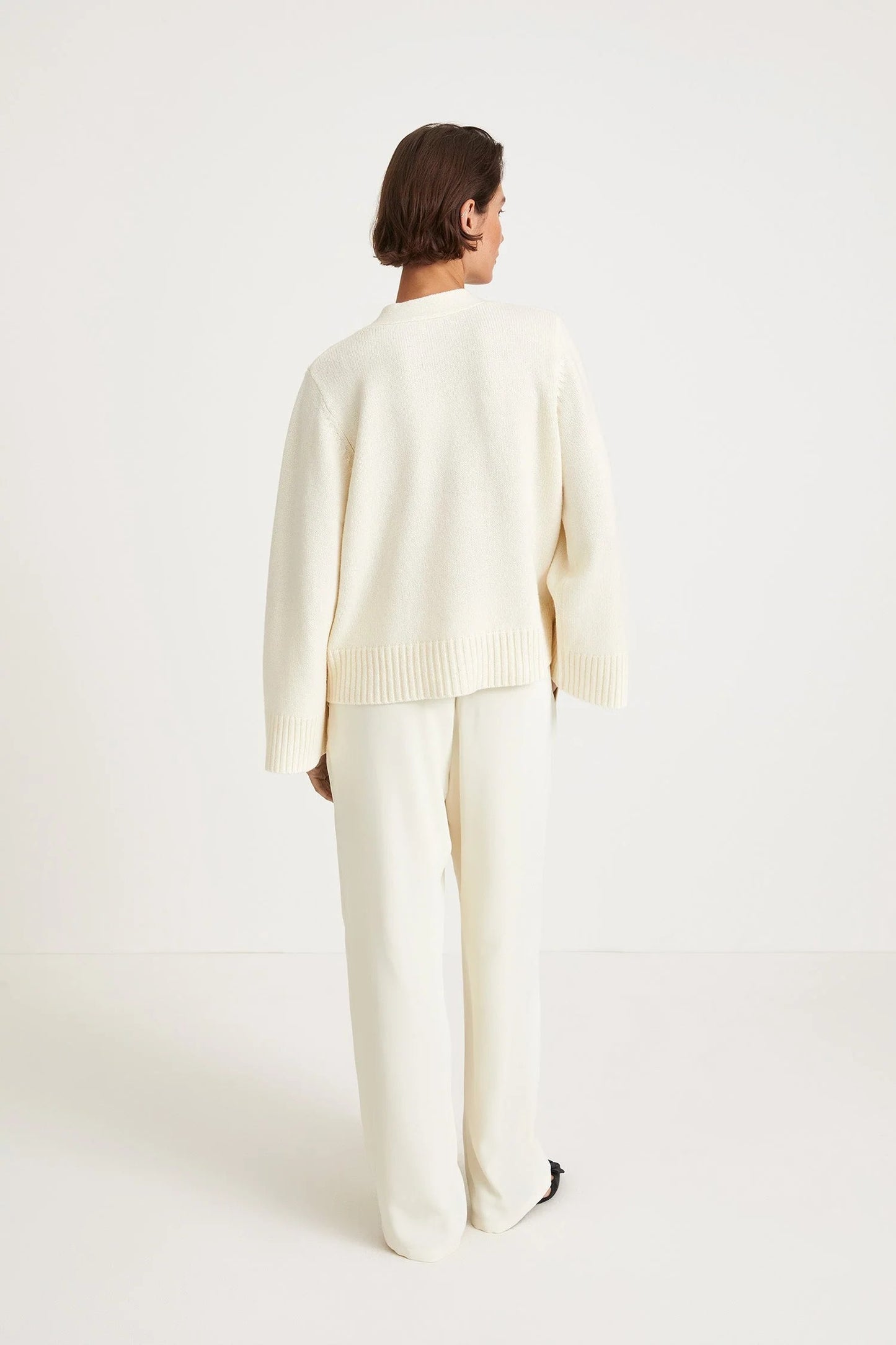 Mjuk Merinos-Cardigan | Ideal för alla årstider