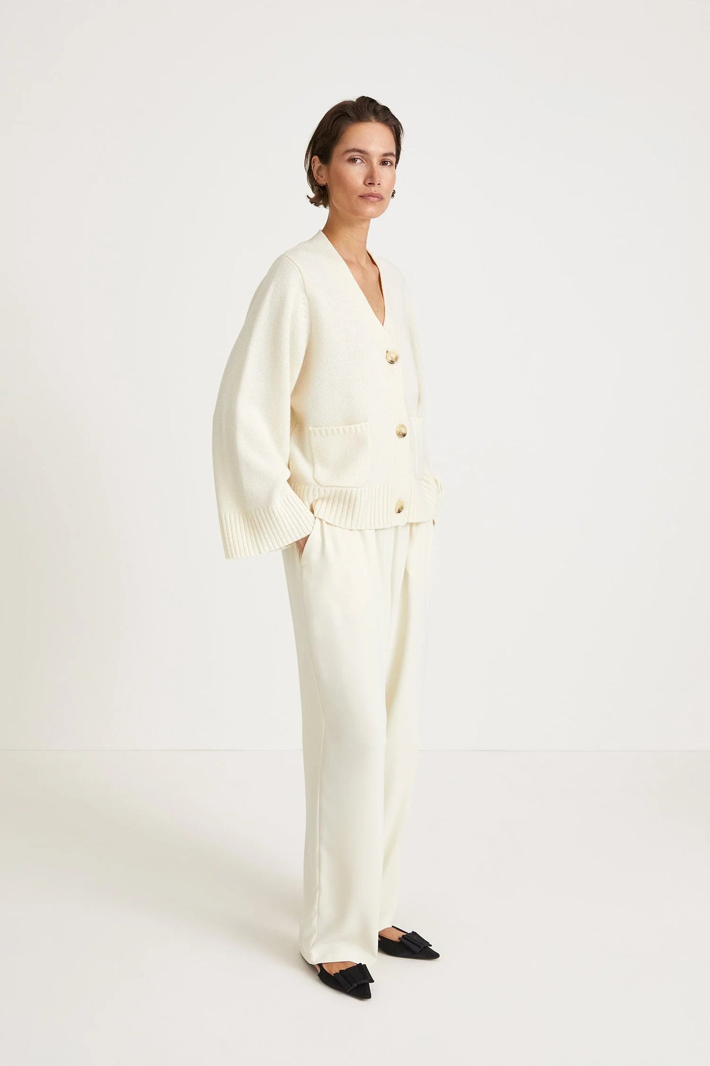 Mjuk Merinos-Cardigan | Ideal för alla årstider