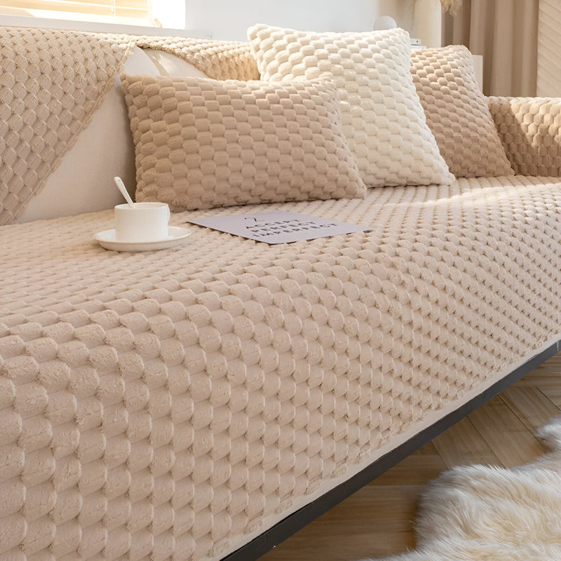 EleganceGuard | Snyggt sofföverdrag med halkskydd, premiumkvalitet och skydd, perfekt kombination av säkerhet och sofistikerad inredning