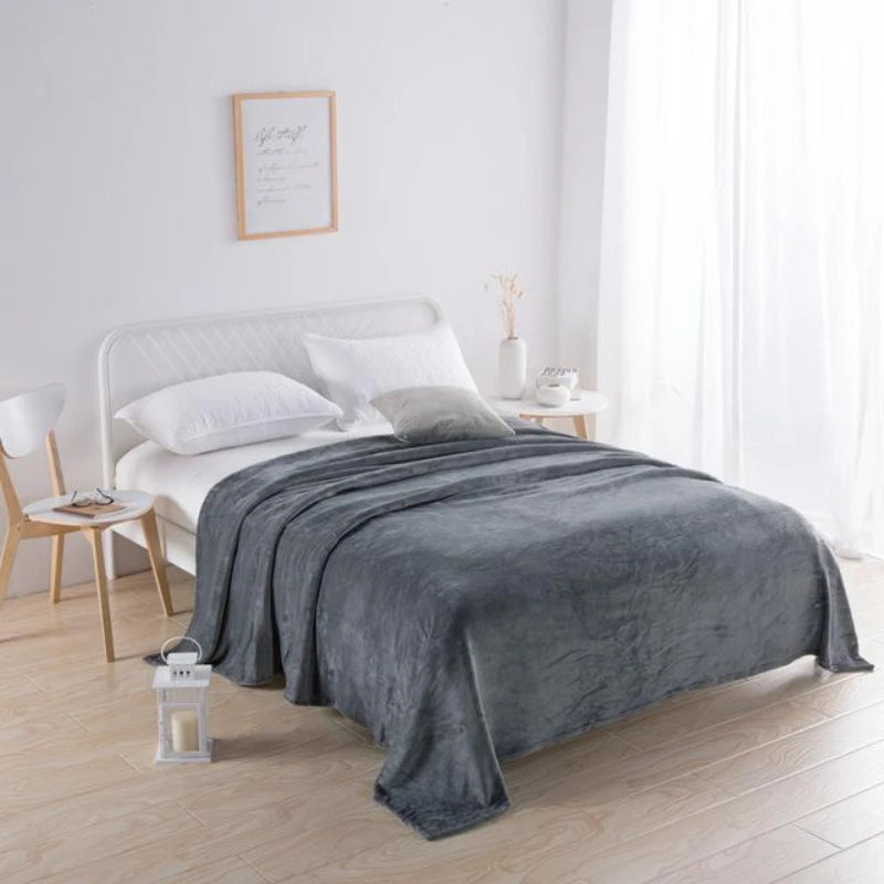 VelvaSoft | Plyschfilt i Fleece, Ultra-Mjuk & Lätt, & Andningsbar, Perfekt för Alla Årstider & Hemmakomfort