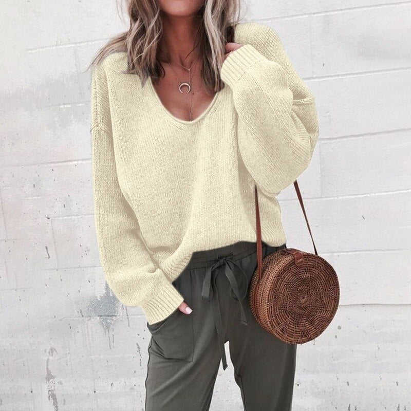 Bekväm Oversized Tröja för Dam | Perfekt för Höst/Vinter
