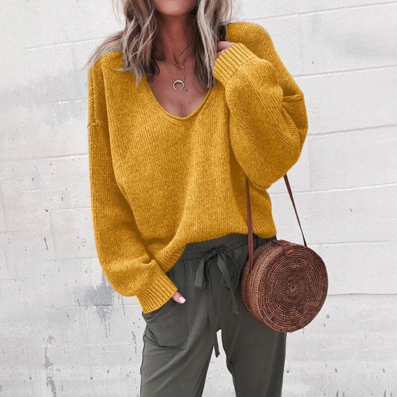Bekväm Oversized Tröja för Dam | Perfekt för Höst/Vinter