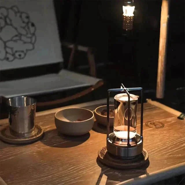 Bordslampa – Pekskärm med USB-laddning och tre ljusstyrkenivåer 5