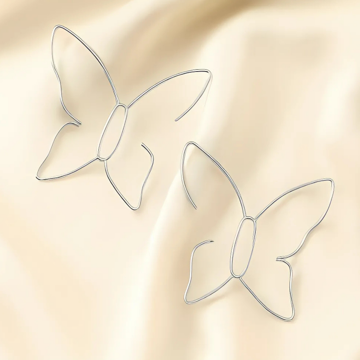 Damörhängen med fjärilsdesign 2