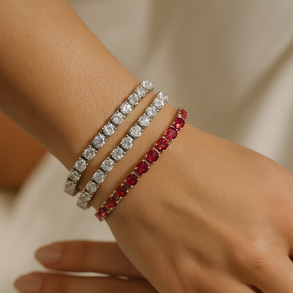 Damtennisarmband lämpligt för formella tillfällen 7