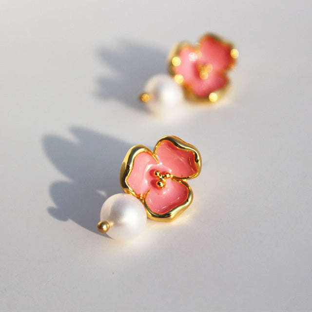 Örhängen med hjärtmönster för kvinnor 5