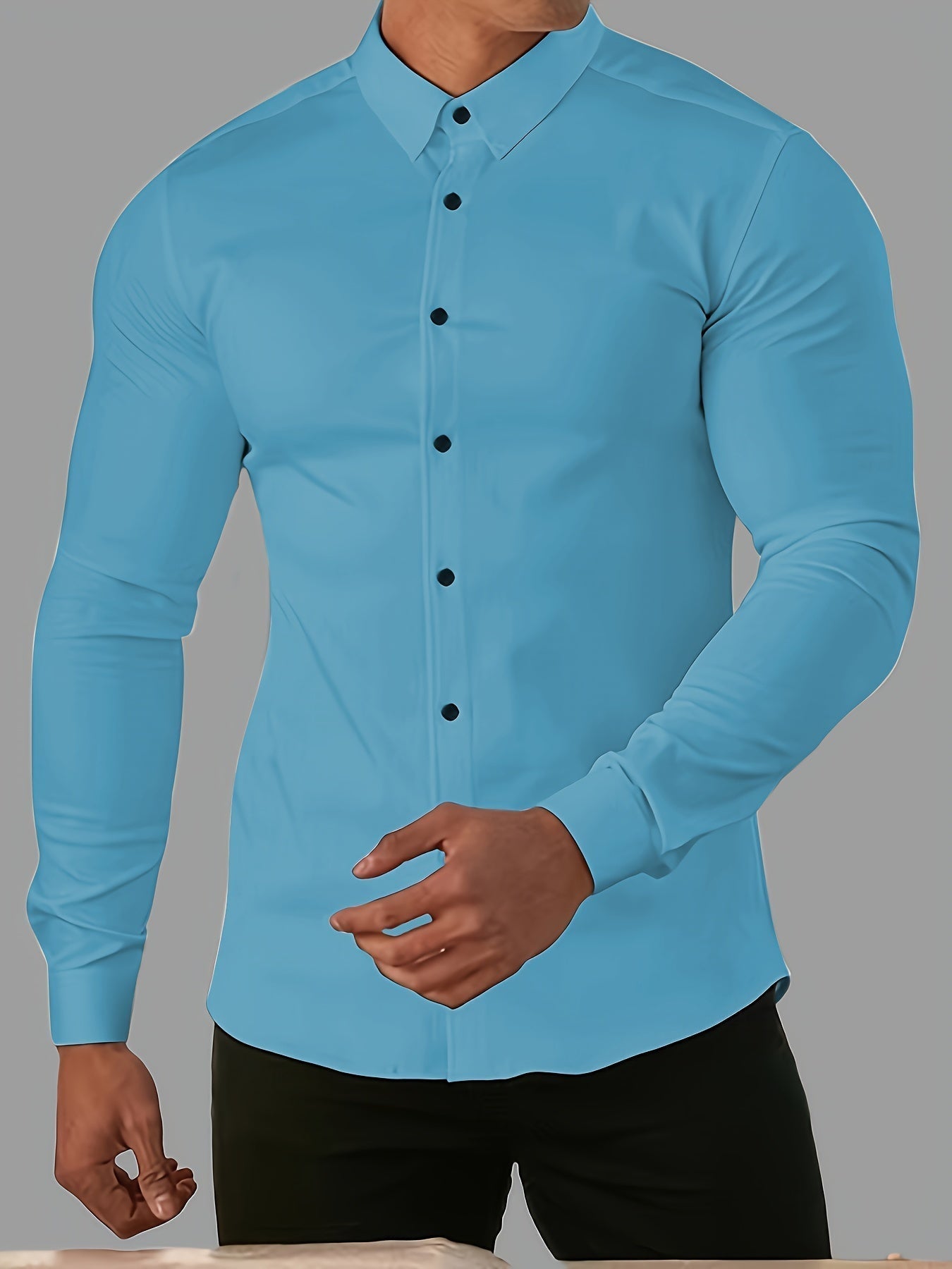 blå
