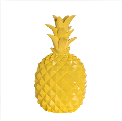 SavannaVault | Livlig Sparbössa, Harts Ananas Myntbox, Perfekt För Heminredning