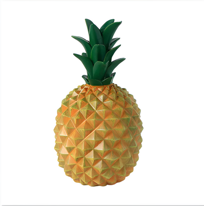 SavannaVault | Livlig Sparbössa, Harts Ananas Myntbox, Perfekt För Heminredning